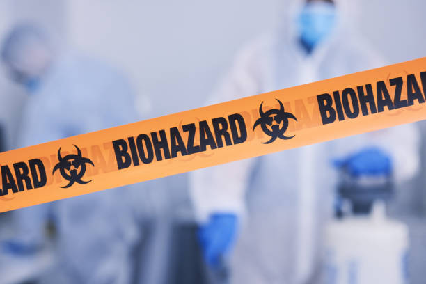 Professional Infectious Disease Decontamination technician working in The Sea Ranch, CA